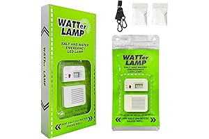 Portable Salt Water Lamp: Illuminate Your Adventures