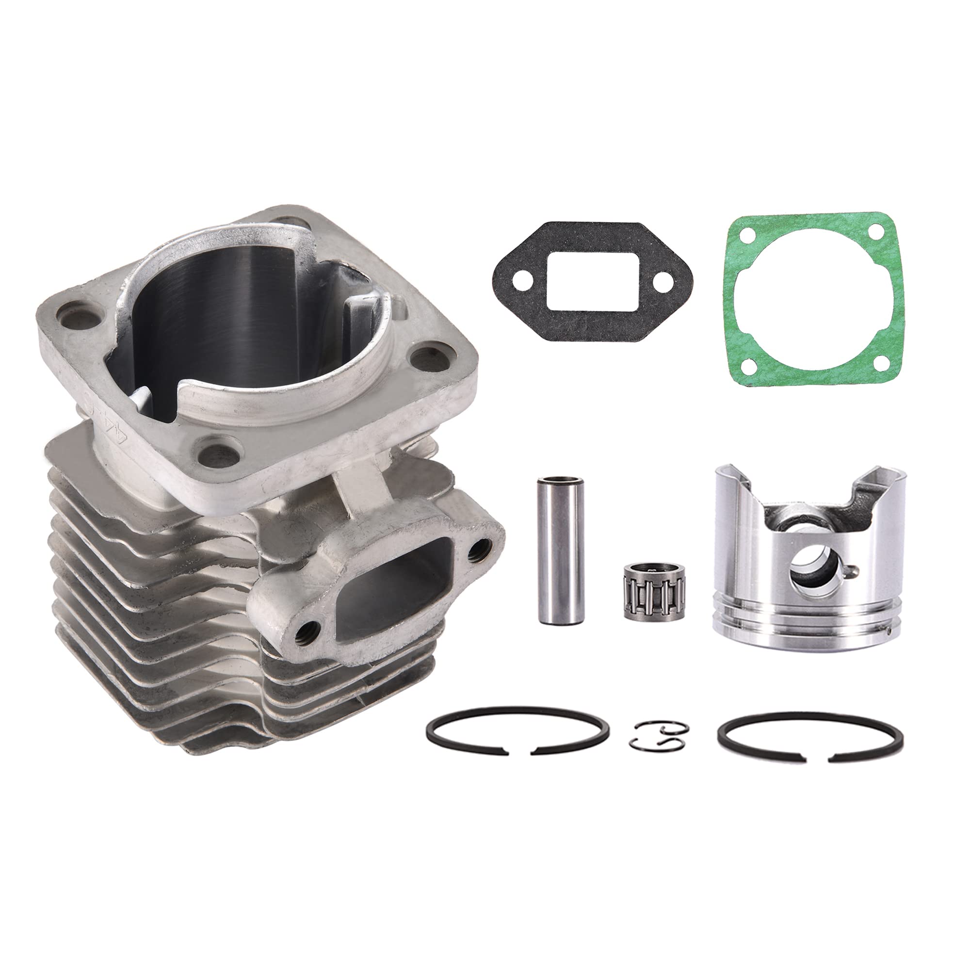 GOOFIT Kit D'Assemblage De Bague De Piston De Cylindre De 44-6 De 44 Mm Remplacement pour 43cc 47cc 49cc 2 Stroke Engine Mini Quad ATV Pocket Dirt Bike