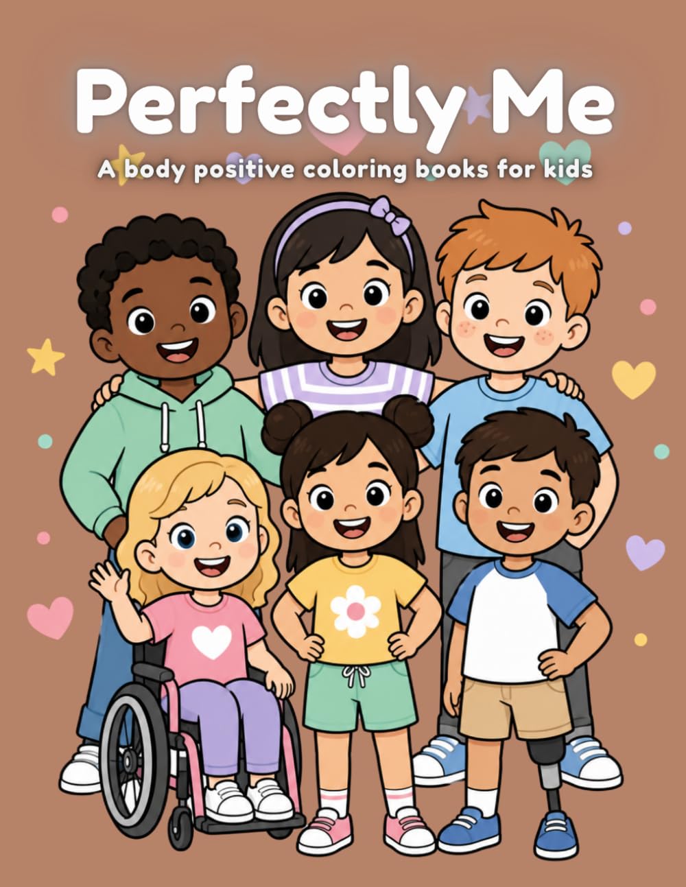 Perfectly Me: A body positive coloring book for kids