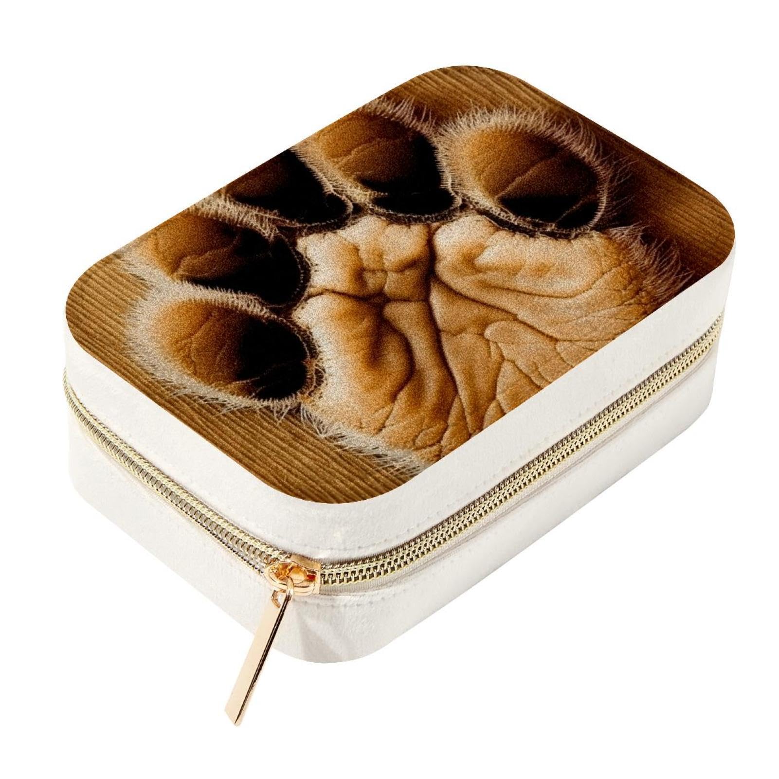 Caja organizadora de viaje de terciopelo para proteger joyas de golpes y evitar pérdidas en maletas