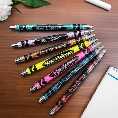 Miniatura 2 de NICEDREAM Bolígrafo personalizado con nombre, bolígrafo con nombre personalizado, regalo para ella, bolígrafo con nombre, bolígrafos de gel, regalo