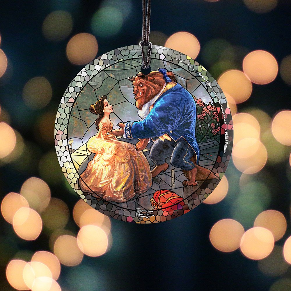 Amazon.co.jp: ディズニー 美女と野獣 ステンドグラス風 StarFire