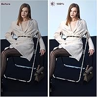 Vista 2 de Kit de Iluminación para Fotografía Luz de Video LED Regulable 5600K USB para Estudio de Video y Transmisión con Soporte de Trípode Ajustable