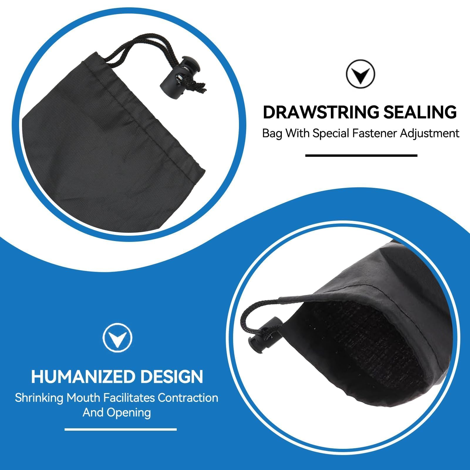 Borsa per Bastoncini da Trekking, Portatile Custodia per Bastoncini da Trekking Borsa per Pali della Tenda Borsa per Bastone da Passeggio con Tracolla Regolabile