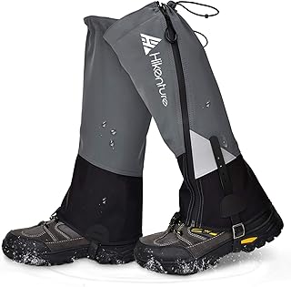 HIKENTURE Gamaschen Wandern Jagd Fahrrad, Gamaschen Herren Damen Wasserdicht, Regengamaschen, Gamaschen Outdoor zum Schutz...