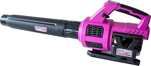 Soplador inalámbrico sin escobillas de iones de litio de 40 voltios con modo de velocidad turbo (solo herramienta, baterías no incluidas), color rosa
