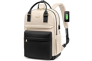 LOVEVOOK Stylish Backpacks for Men, 15.6 Inch Laptop Bag with USB Port