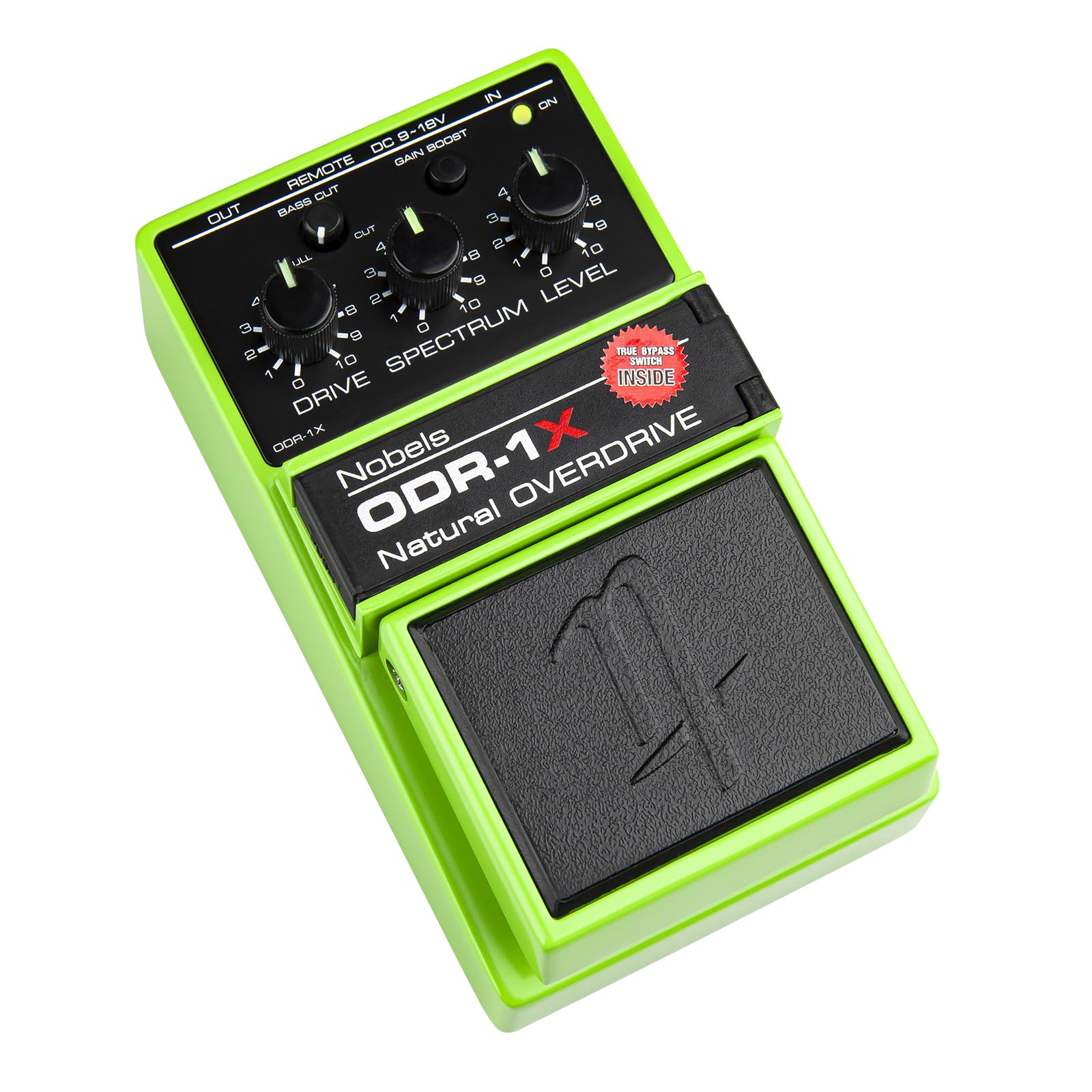 Nobels ODR-1 X Pedal de Overdrive Analógico com True Bypass