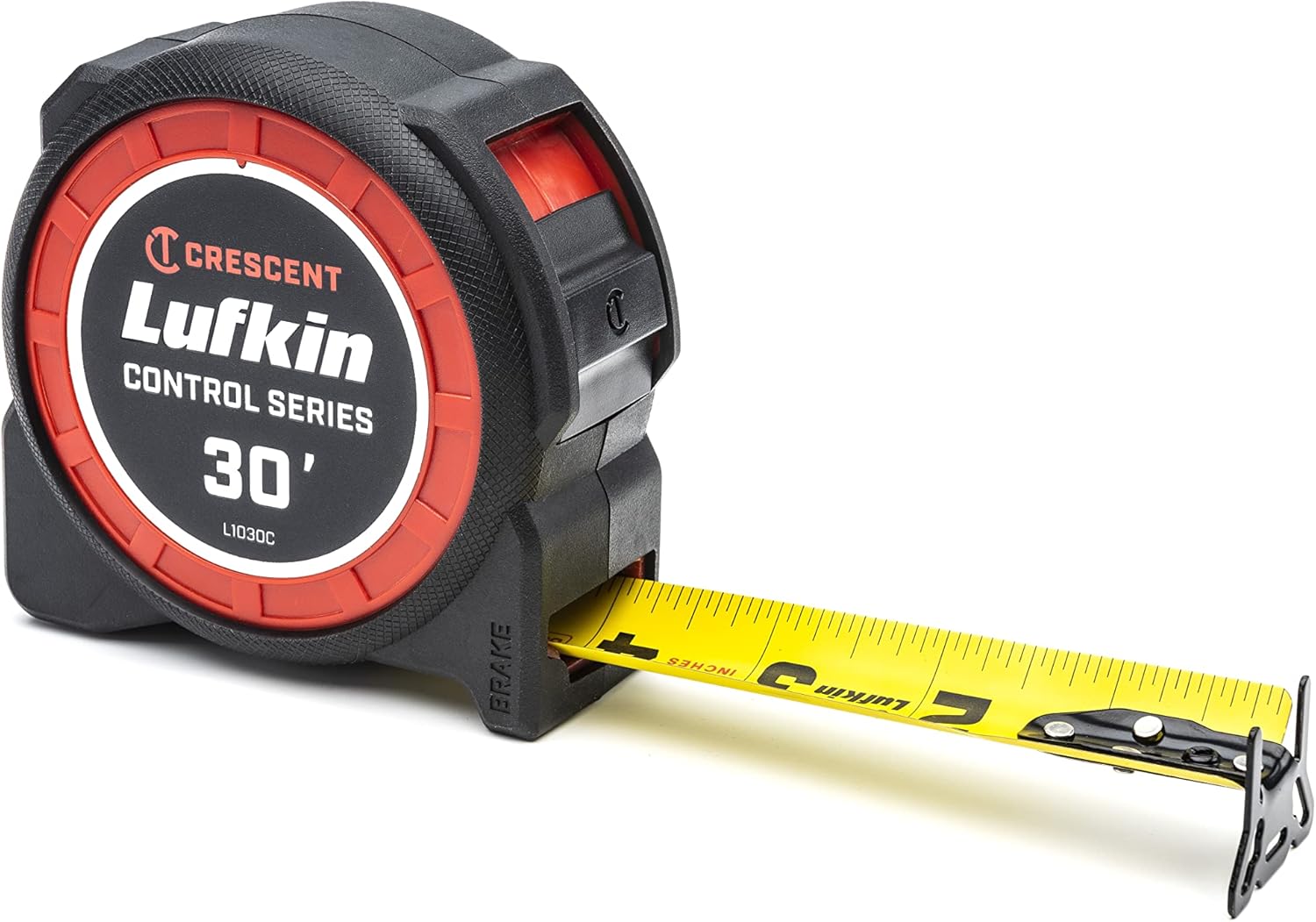 Crescent Lufkin 1-3/16 x 30' Command Control Series Yellow Clad Tape Measure - L1030C-02