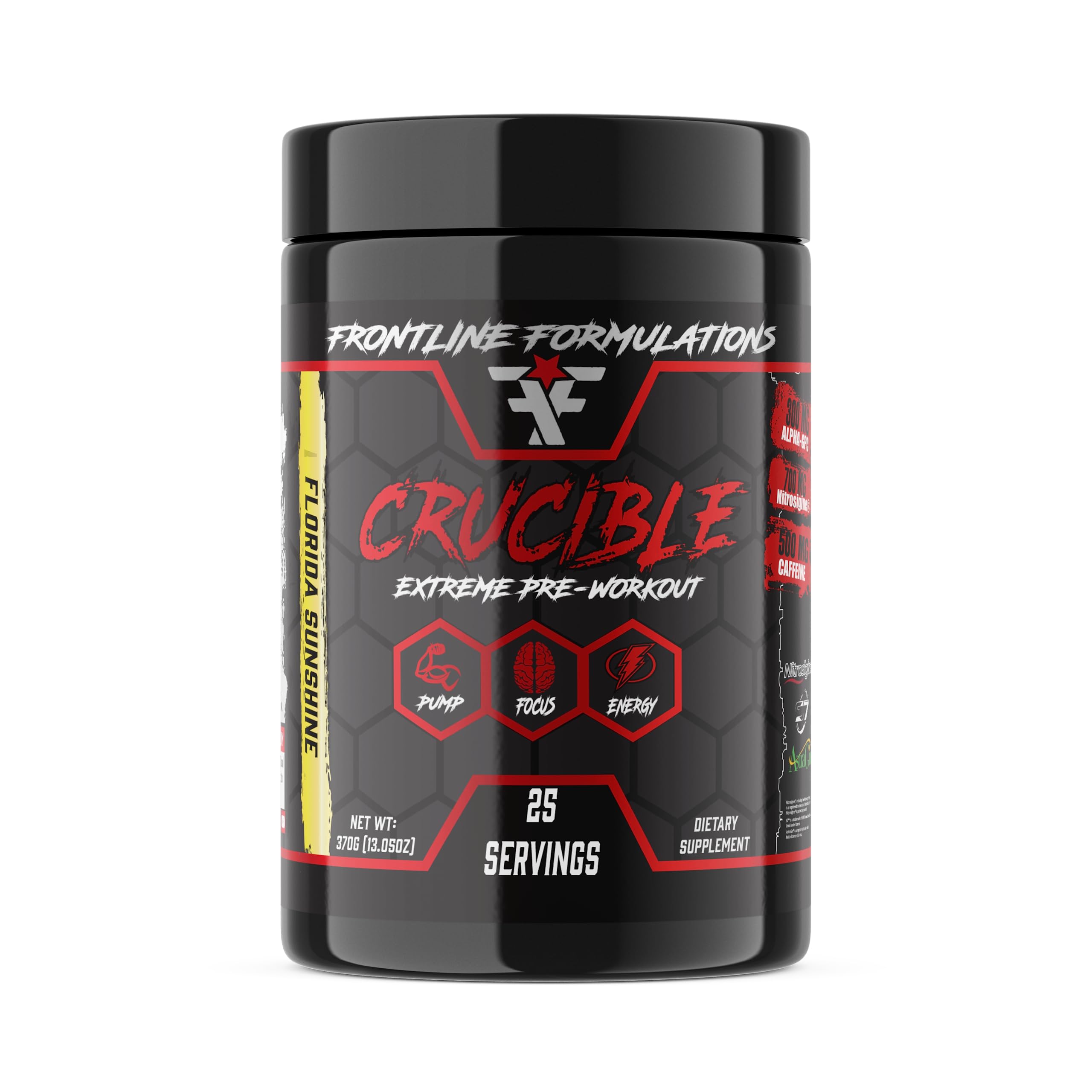 Amazon.com: FRONTLINE FORMULATIONS Crucible Pre-Workout Powder