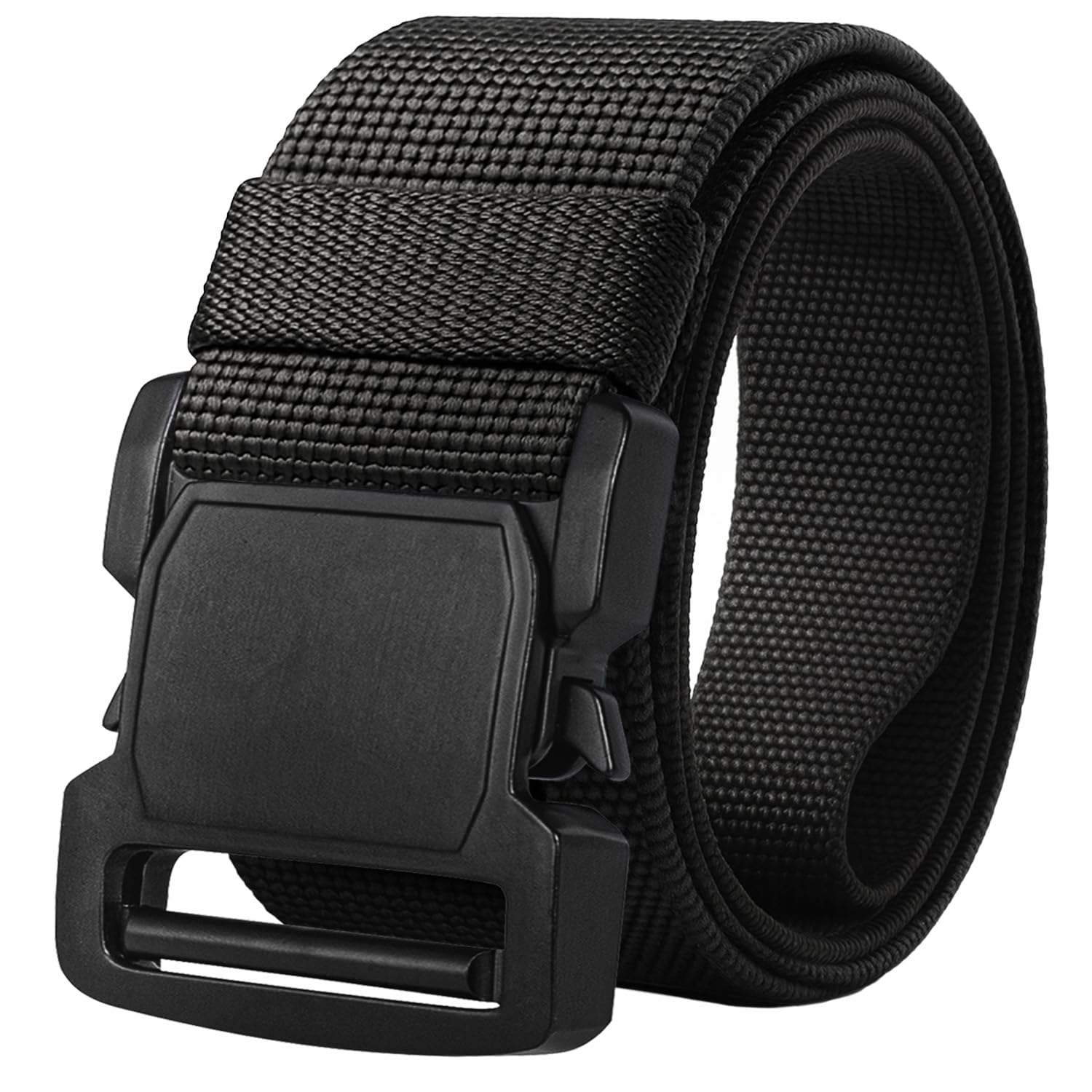 TECEUM Tactical Belt – Heavy-Duty &amp; Quick Release – Military, Work, Rigger, Duty &amp; Utility Belt for Men