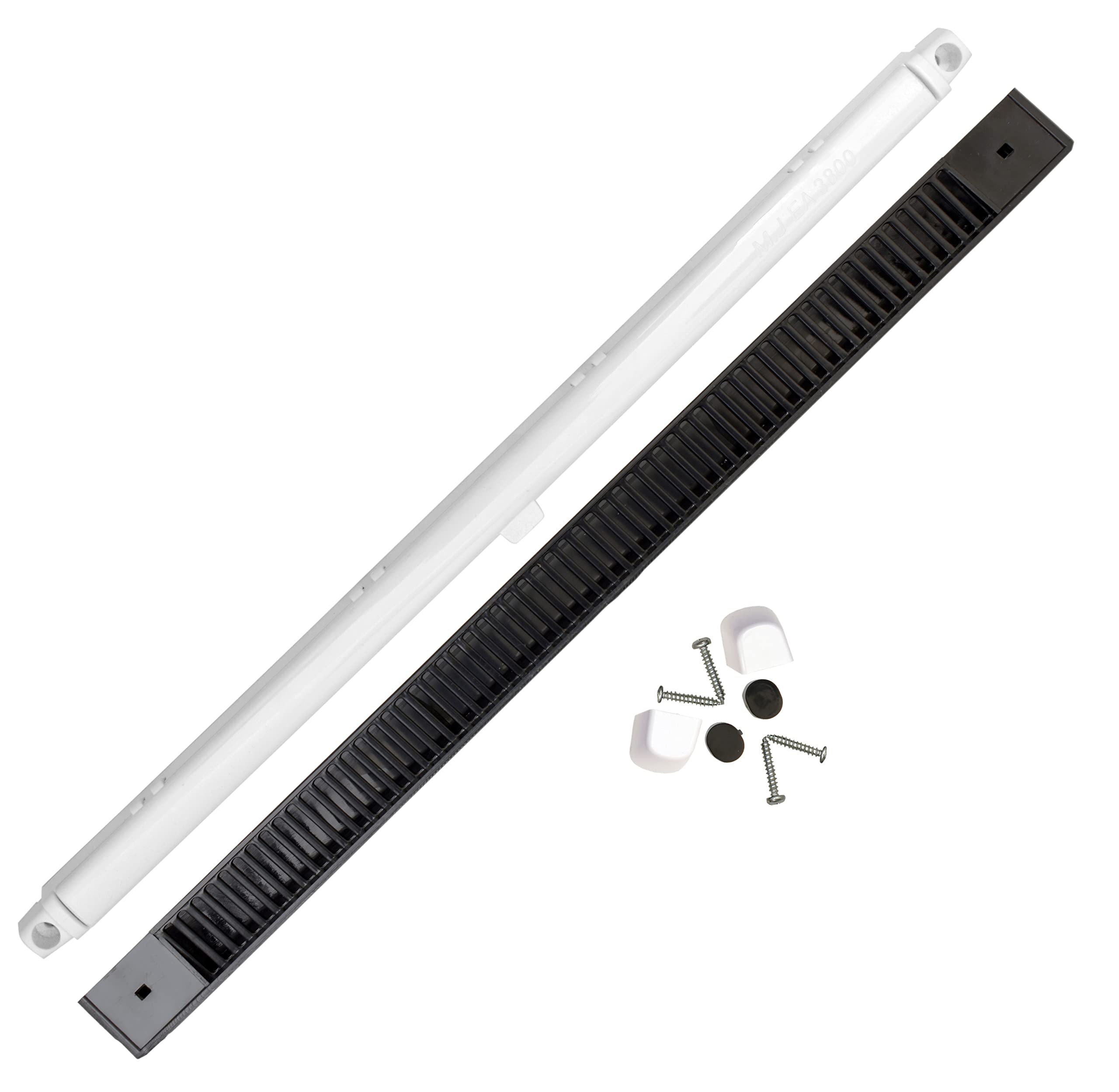 5X 409mm EA3800 White Inside Black Outside MJ4000 Trickle Slot Vent for uPVC Timber