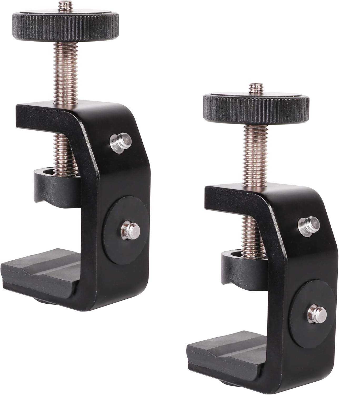 QYXINC 2Pack C Clamp with 1/4" Screw for DSLR,Cameras