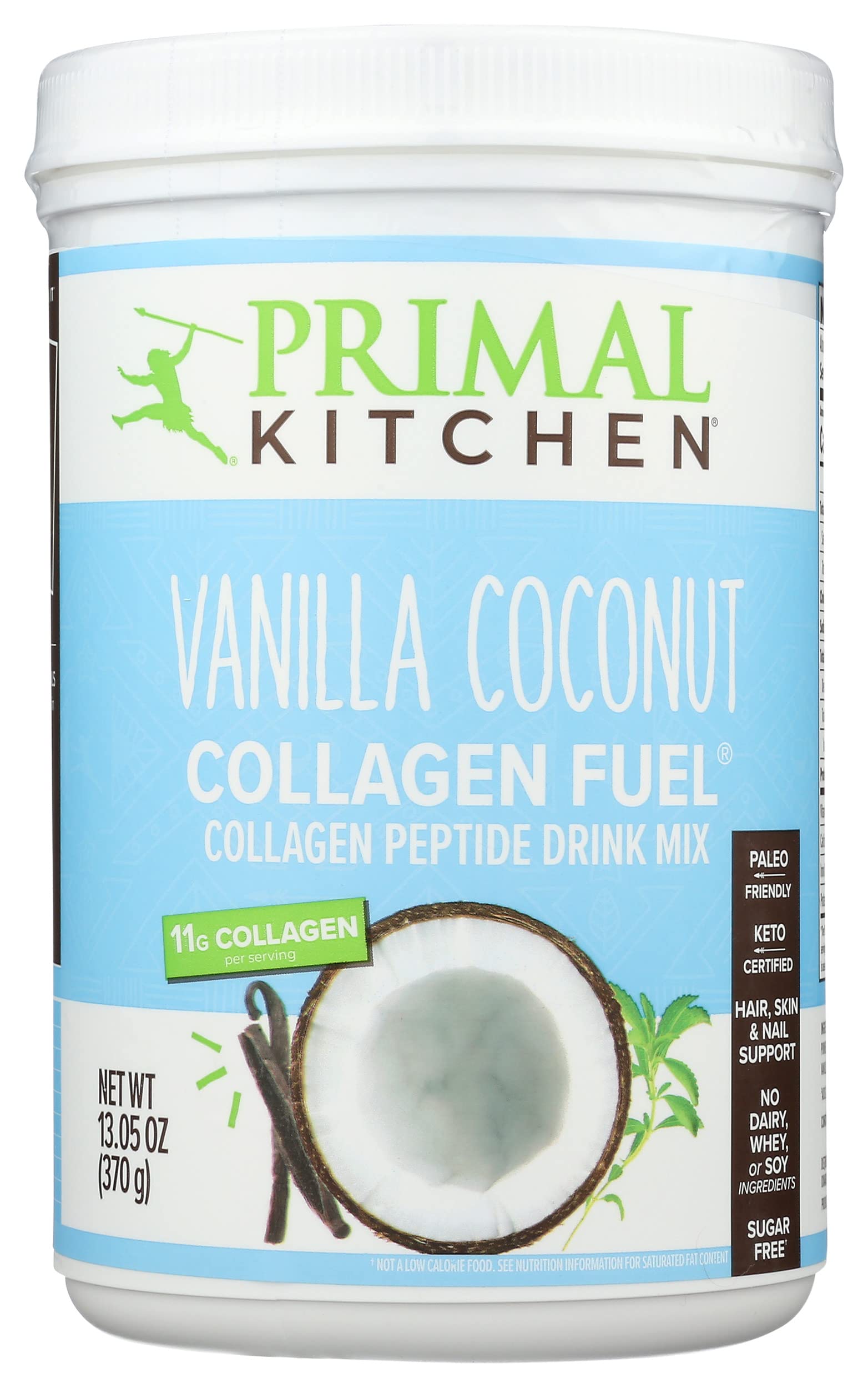Primal Kitchen Collagen Fuel Vanilla Coconut, 13.05 Oz (Pack Of 1)