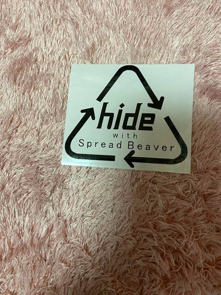 X Japan hide SPIRITS ロゴ X Japan hide SPIRITS ロゴ