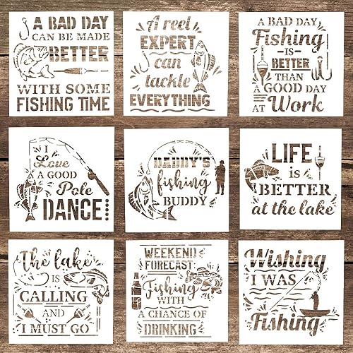 Miniatura 10 de Plantilla decorativa de letras inspiradoras de anclaje para manualidades para álbumes de recortes, pintura en pasteles, madera, lienzo, suelo,