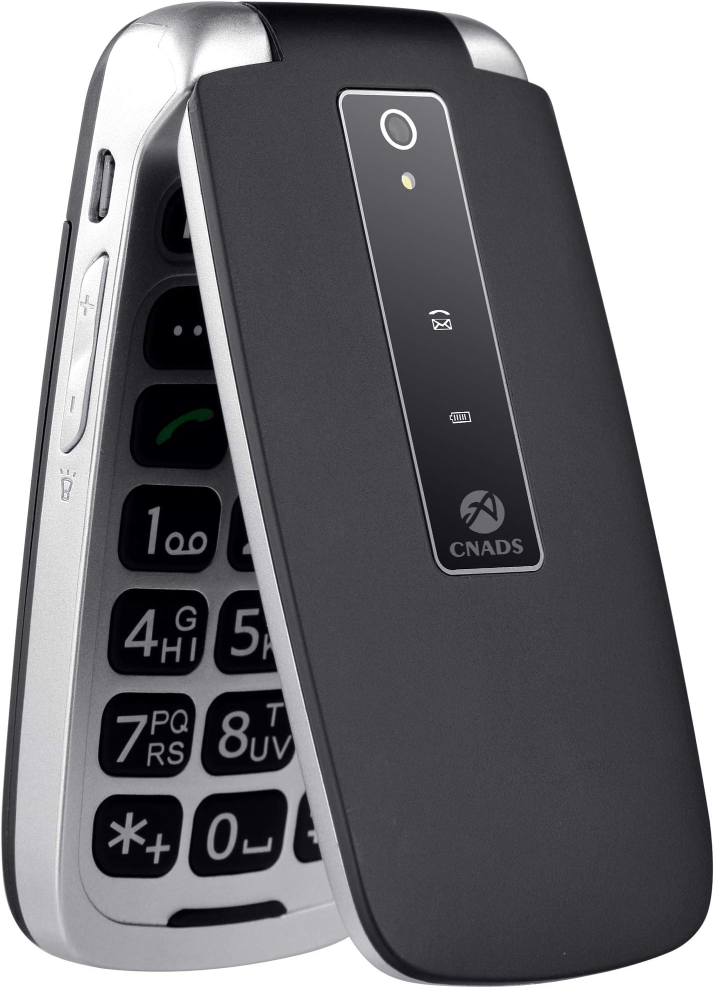 ueFone [D92] 3G Big Button Senior Unlocked flip Cell Phone, SOS Button, Easy to Use