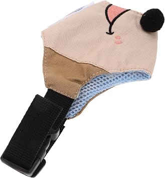 Small Dog Muzzle Prevent Barking Mesh Mouth Cover Puppy Muzzle for Medium and Large Dogs Adjustable Suitable for Training and Grooming