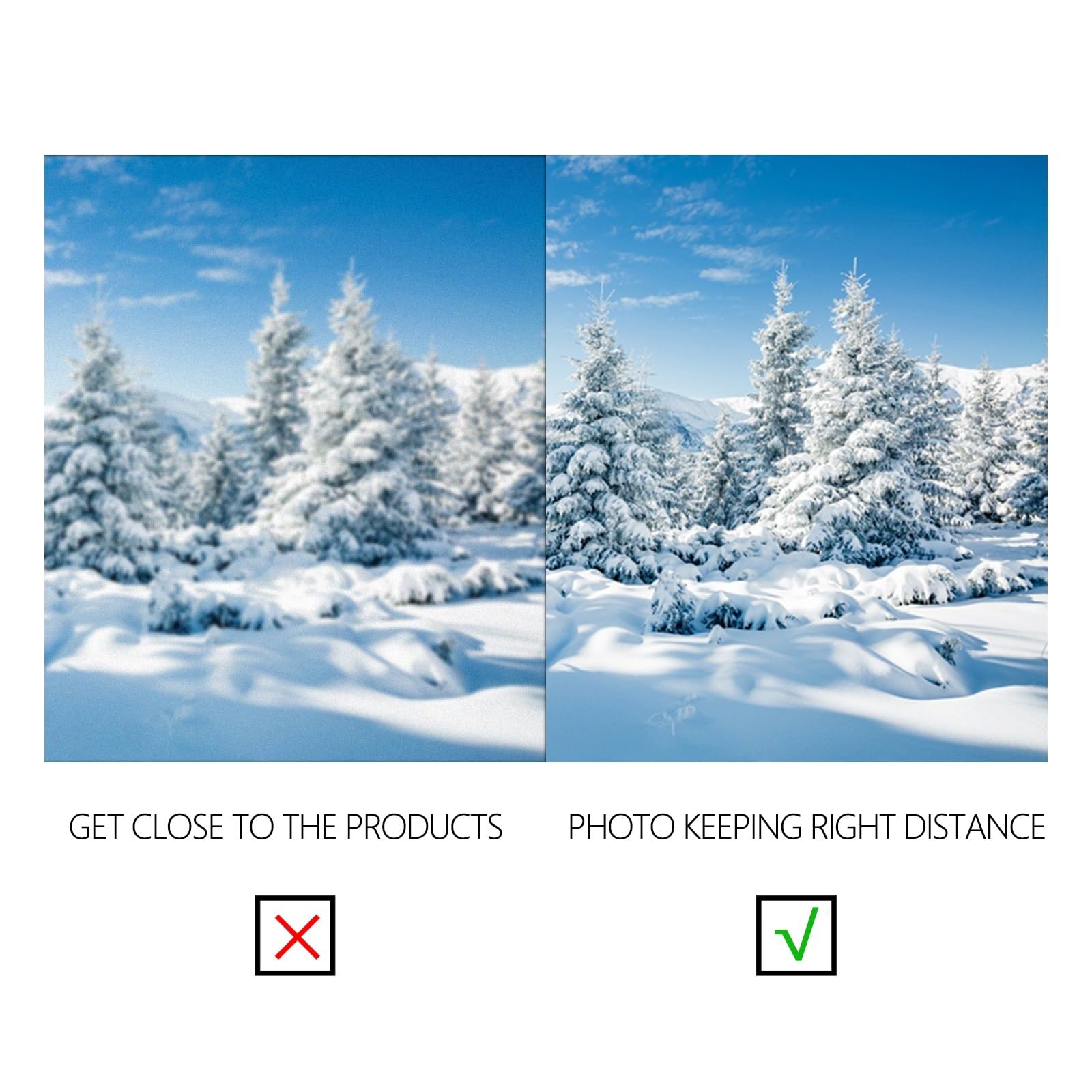 YongFoto 4,5x3m Vinile Sfondo Fotografico Xmas Albero Natale innevato rurale Merry Fondale Foto Festa Bambini Boby Nozze Adulto Partito Studio Fotografico Puntelli