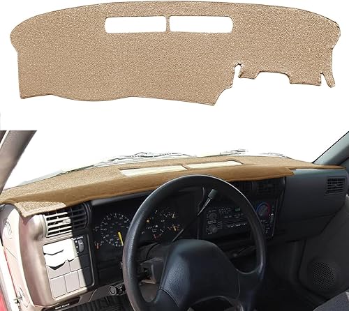 Miniatura 6 de Yiz Alfombrilla de Cubierta Personalizada para Tablero de Chevrolet Chevy S10 Blazer/GMC Jimmy Sonoma/Olds Oldsmobile Bravada/Isuzu Hombre, 94-97