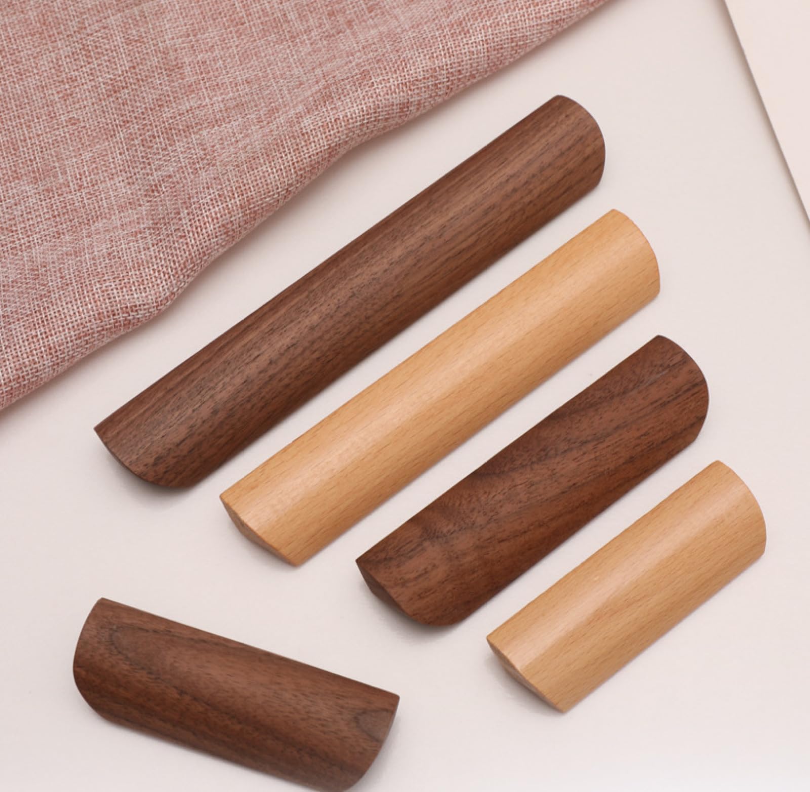 Bouton de meuble boule hêtre CADAP