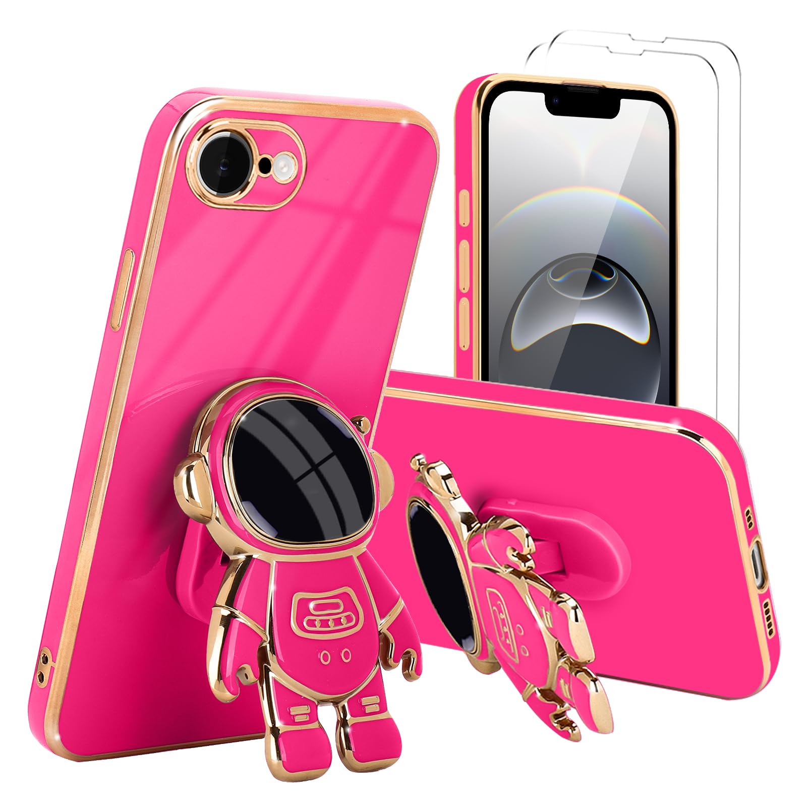 Amazon.com: Pepmune for iPhone 17e/16e Case, Cute 3D Astronaut
