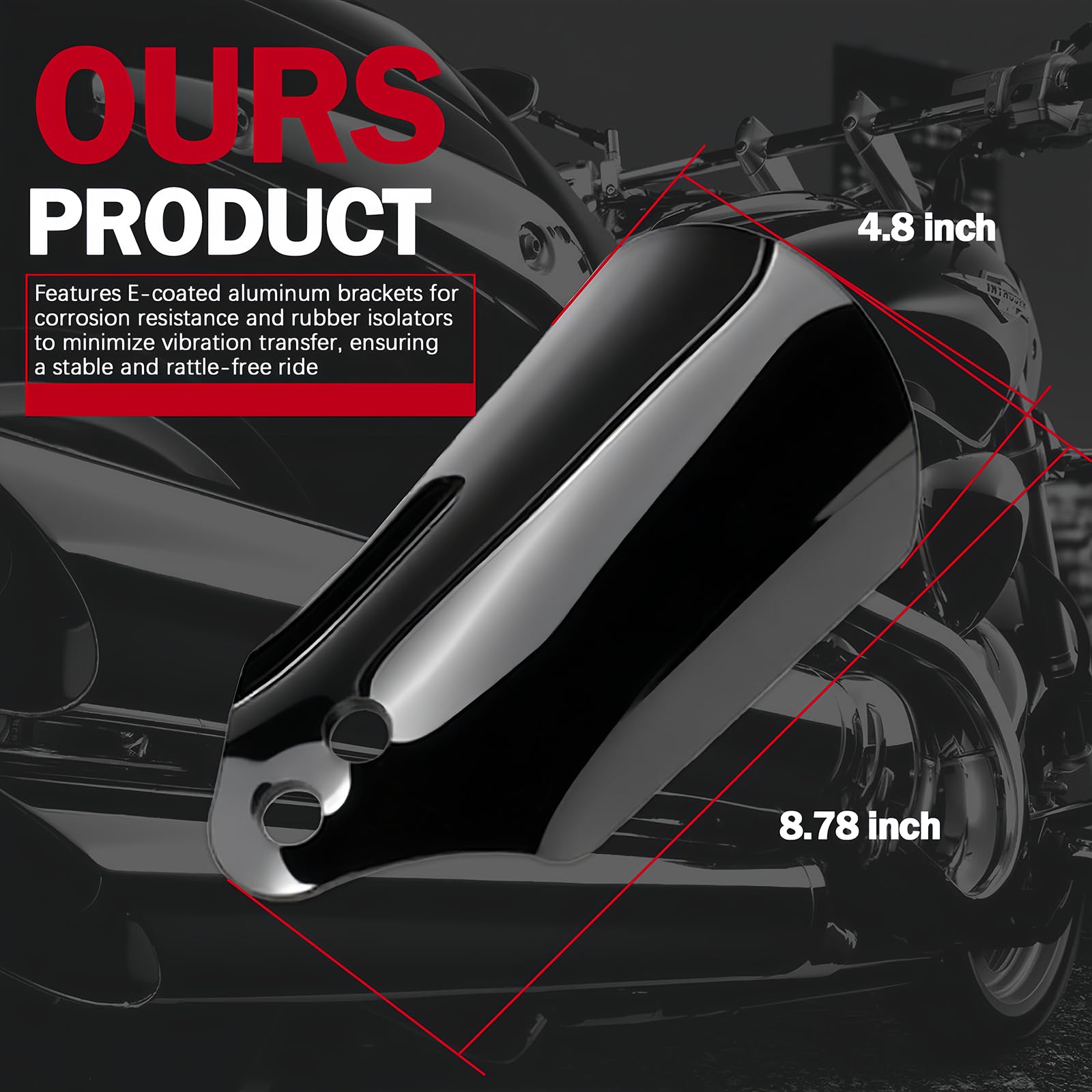 Protège-mains de moto pour Harley Touring Road Glide Electra Glide Road King Softail Sportster Dyna 1996-2025 | Accessoires de moto