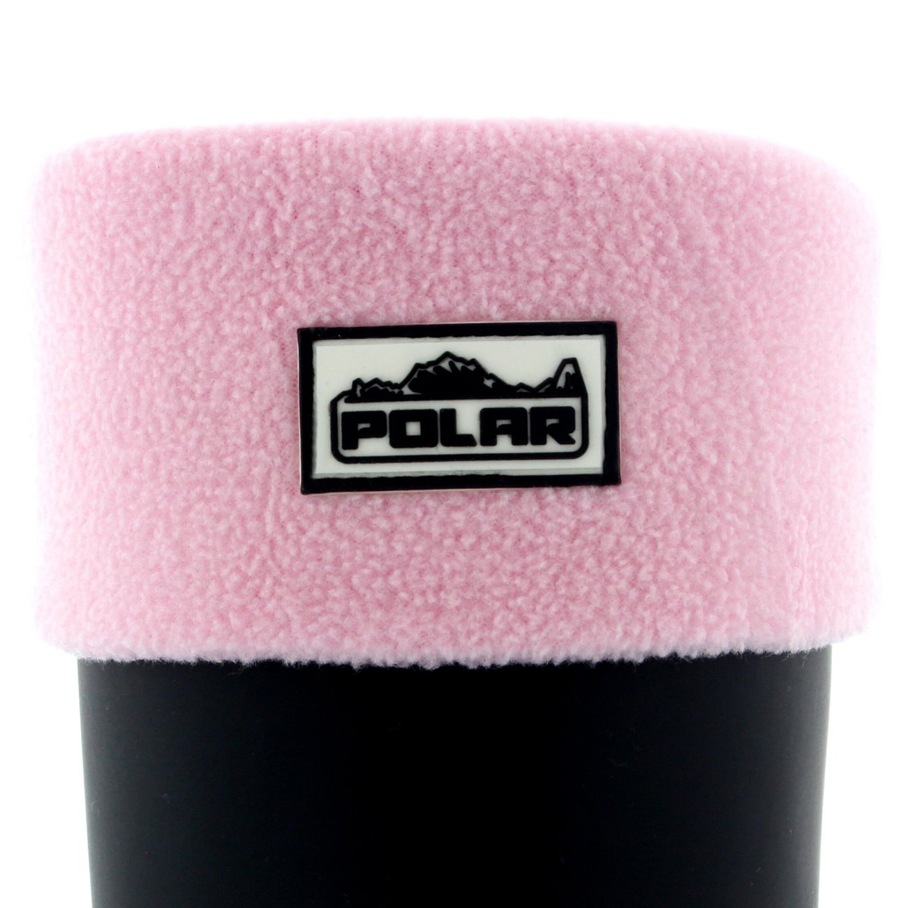 Polar Womens Thermal Fleece Welly Wellington Boot Warm Cosy Soft Wellie Socks - Pink - M