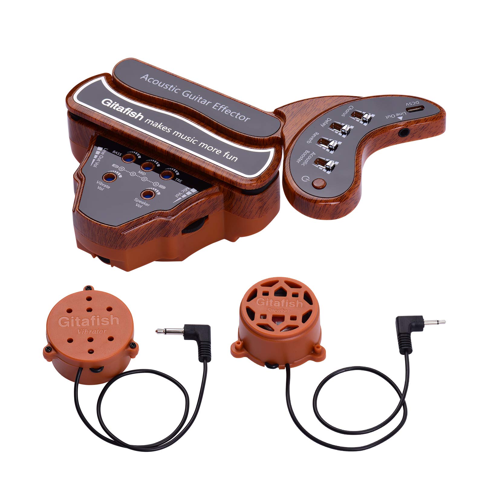 Buy Guitar Effector Funien Gitafish K380N Acoustic Guitar Effector