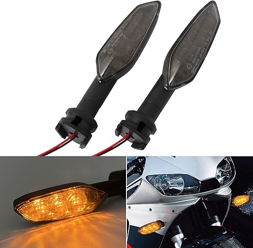 Luces direccionales de motocicleta para Yamaha YZF R6 R1 R3 R7 MT09 MT07 Tenere 700 XJ6 Tracer 900 FZ25 FZ6 FZ1 MT-03, indicador LED delantero o