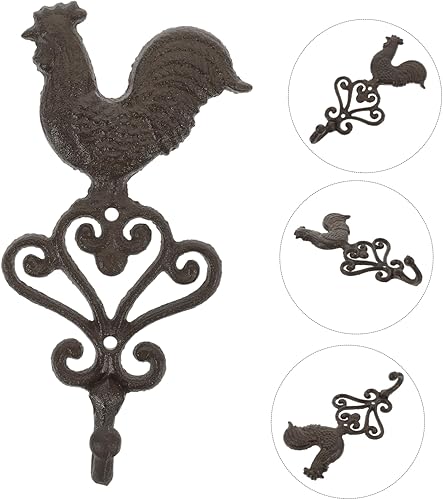 Miniatura 4 de Cabilock Gancho de gancho resistente para colgar en la pared, ganchos vintage para colgar en la pared, ganchos para llaves de pared, ganchos para