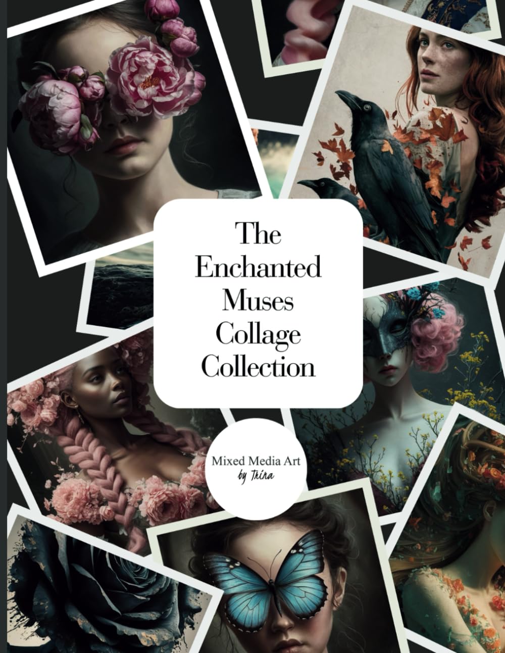 The Enchanted Muses Collage kit d'images artistiques scrapbooking pour création DIY