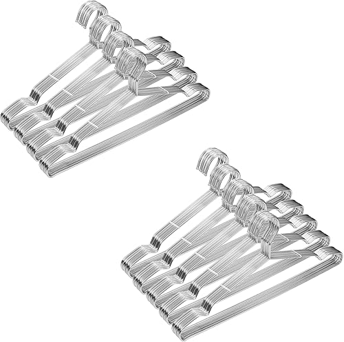 Paquete de 40 perchas y 50 perchas de 16.5 pulgadas