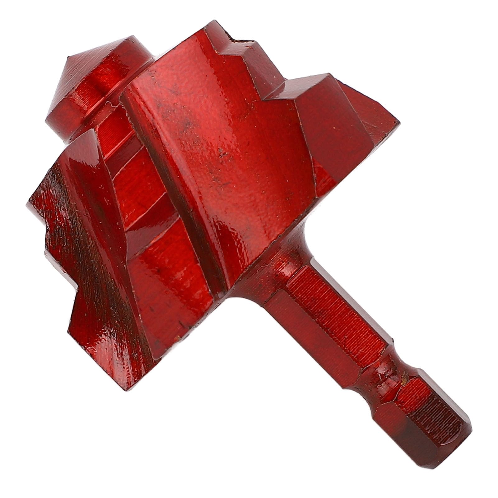 Yctze Foret de Levage PPR, Foret Hélicoïdal de 40 Mm, à Tige Hexagonale de 1/4 Pouce avec Pointe d'angle de 90 Degrés, Idéal pour l'alésage de Perçage de Réparation de Tuyaux en Plastique PVC PPR