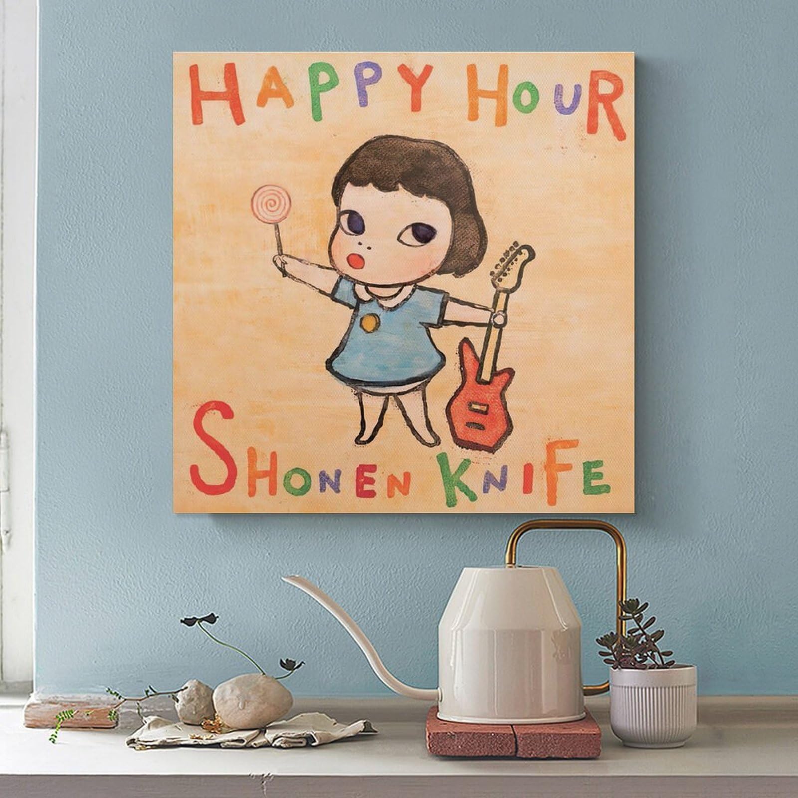 奈良美智 現代アート : - ポスター 新品 公式ポスター 貴重 Lollipop