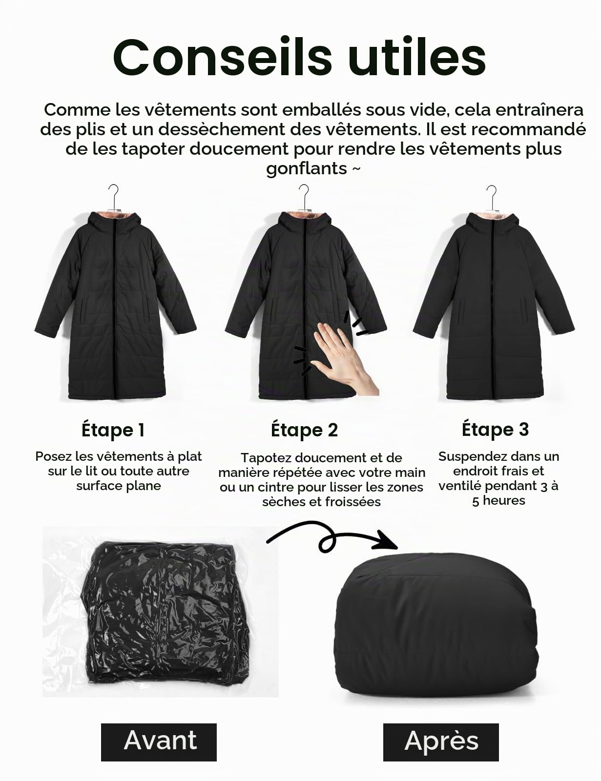 CMTOP Manteau Femme Hiver Long Grande Taille Doublure en Polaire Chaud Manteaux à Capuche, Peluche Épaisse Thermique Veste Blouson Coupe-Vent Parka Oversize Outcoat avec Poches