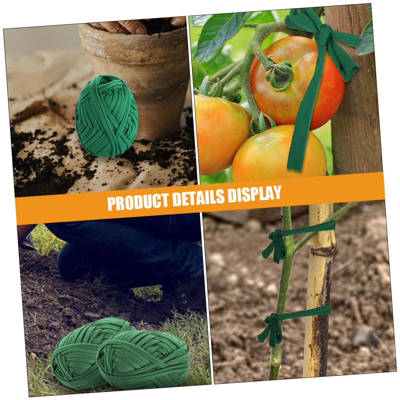 YARNOW 10rouleaux Sangle De Support pour Réglables pour Plantes Et Résistante Et pour Stabiliser Et Arbustes