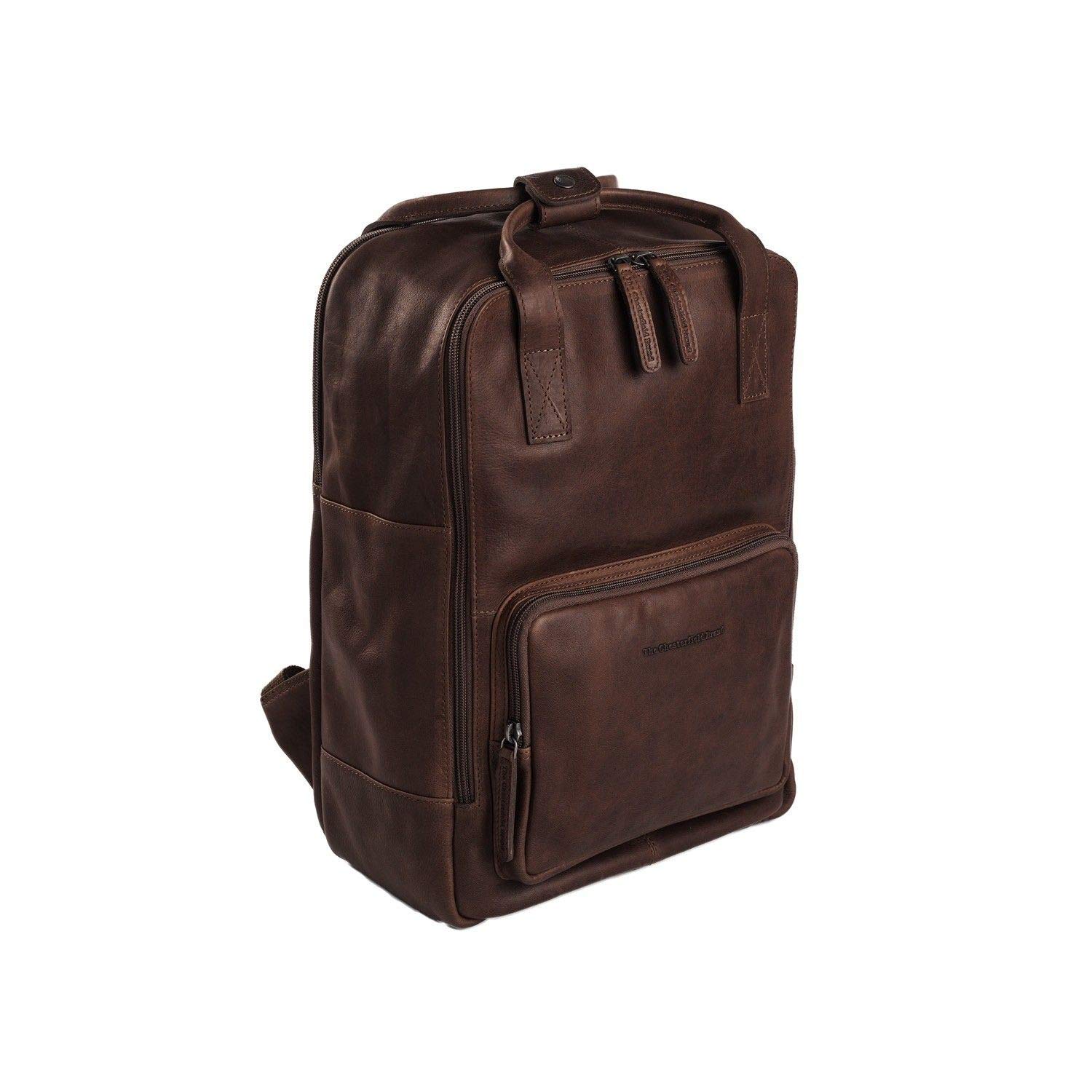 The Chesterfield Brand Unisex Brown Belford Business Backpack Leather 40 Cm Notebook Compartment