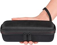 Vista 4 de Anker SoundCore 2 Case, carcasa rígida de viaje para Anker SoundCore 2 altavoz Bluetooth portátil (negro)