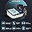 Blood Pressure Machine Upper Arm, 2 Size Cuffs Fit Arms from Medium 9-17 to Extra Large XL Cuff 13-21, Accurate Automatic Digital BP Monitor Home Use, Large Backlit LCD, BP Cuff with 2-User Mode