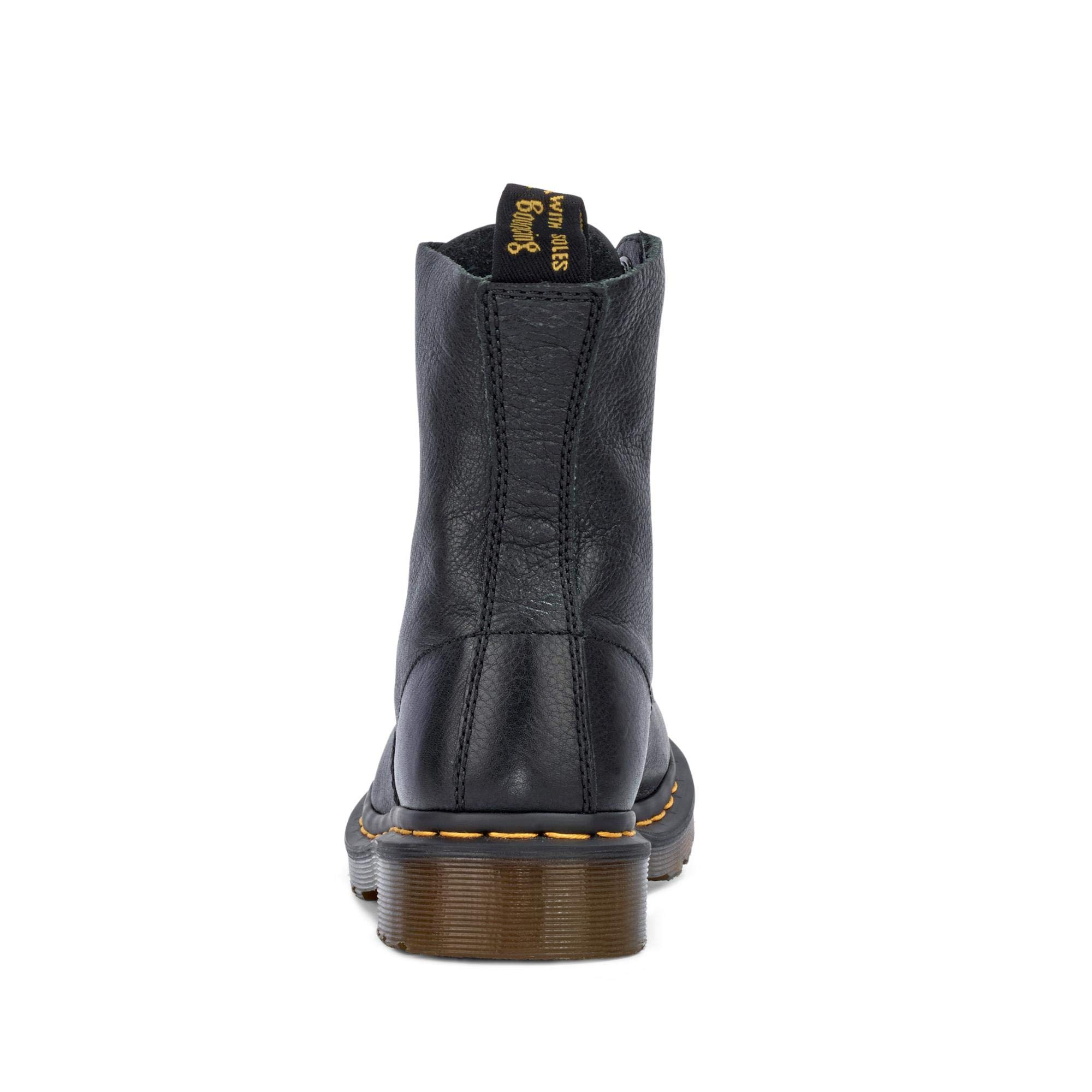 Dr. Martens Pascal Buttero, Bovver Boots Donna, Nero Black Virginia, 40 EU
