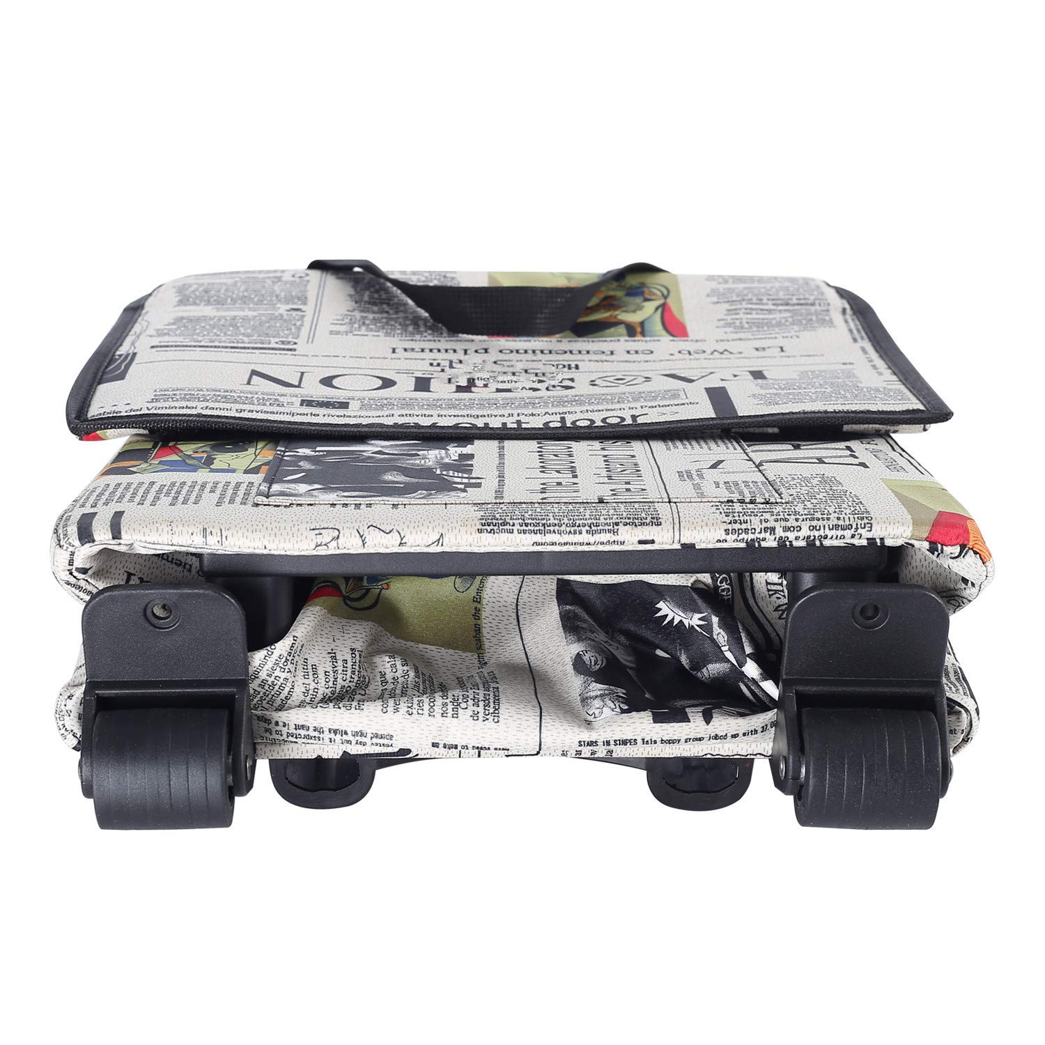 Carrito de la compra plegable con ruedas Oxford Trolley Bag para comestibles