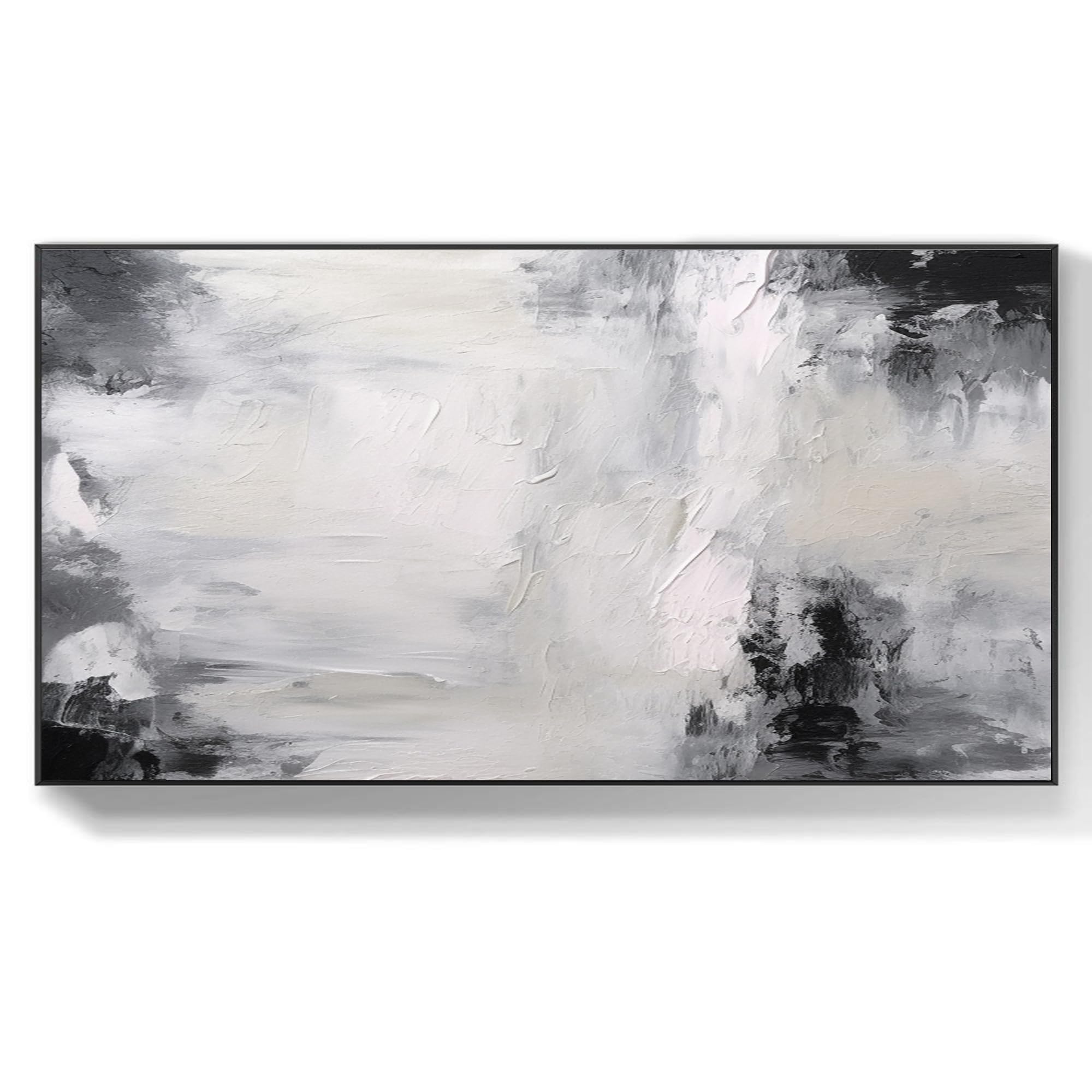 Amazon.com: Yahedoba Original white canvas oil painting, custom