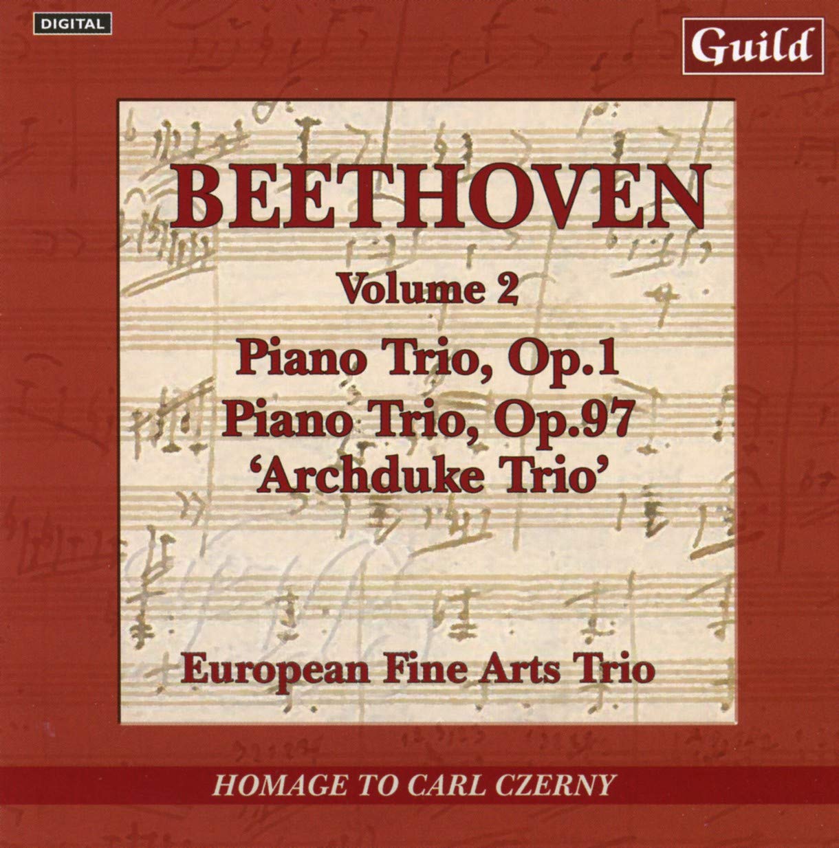 Ludwig van Beethoven: Piano Trios by Beethvoen, Vol. 2