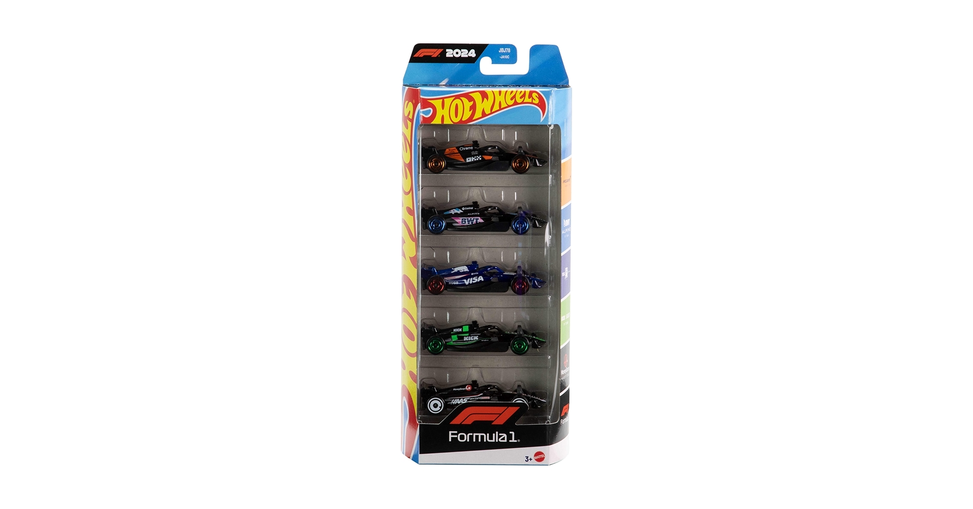 Amazon.com: Hot Wheels Toy Cars Formula 1 5-Pack, Set of 5 1