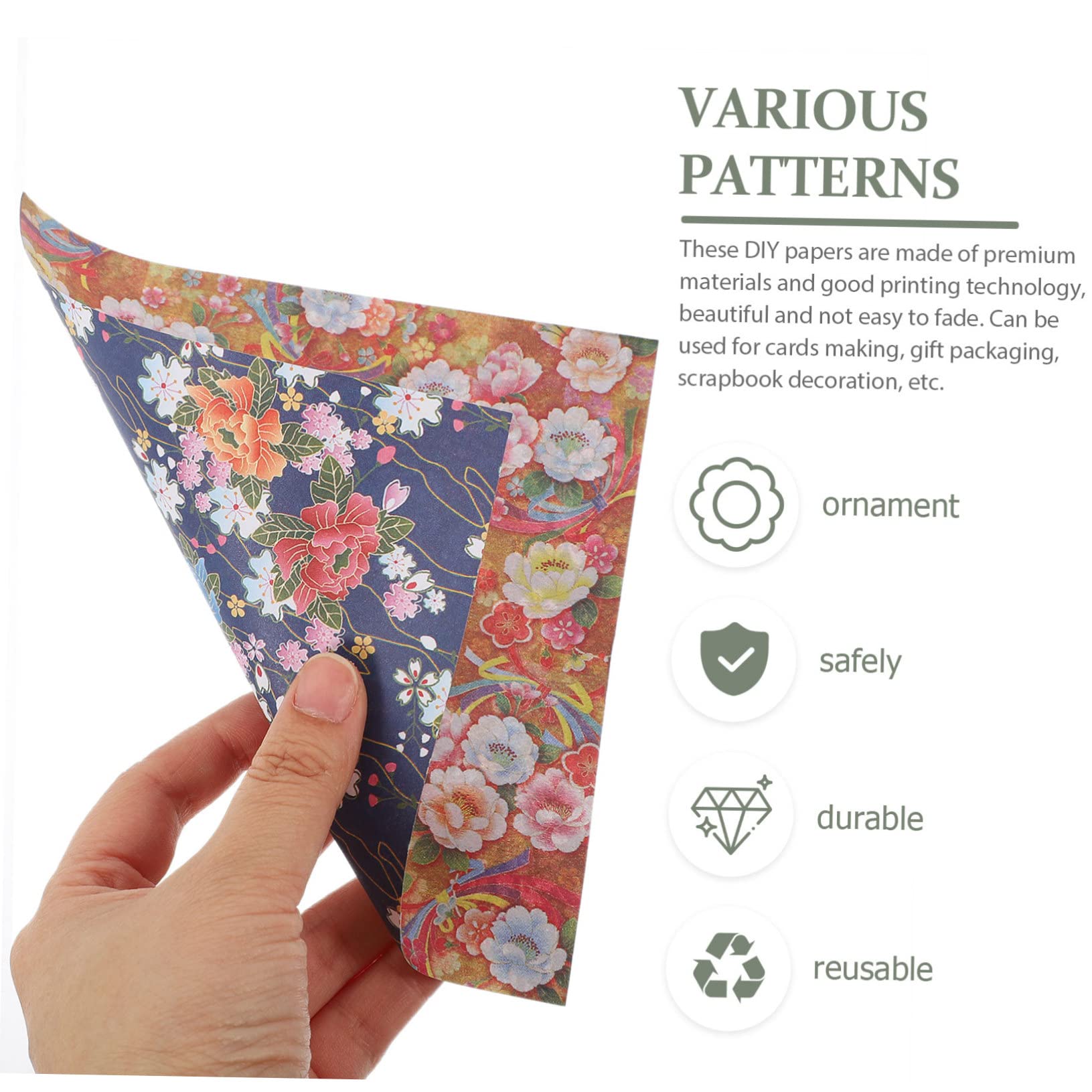 STOBOK 480blätter Origami-bastelpapier Quadratisches Papier zum Falten Hochwertiges Bastelpapier für Junge Mädchen und Erwachsene Diy-faltpapier in Bunten Farben Geeignet