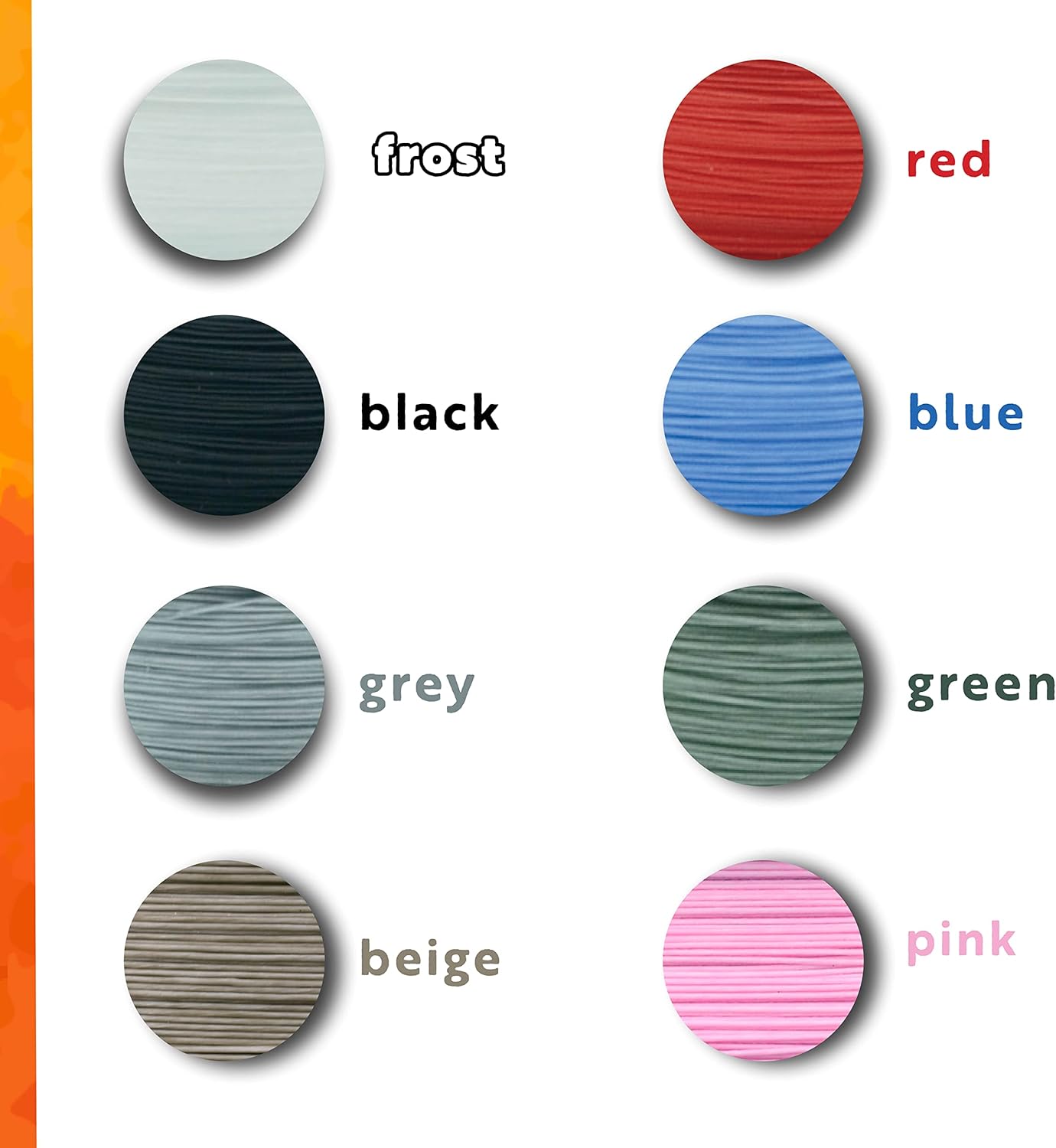 Beadalon Wildfire Ultra - Beading Thread in Black and Frost, Beading Supplies for Crafters, Jewelry Makers, Beaders. Braided Fishing Line