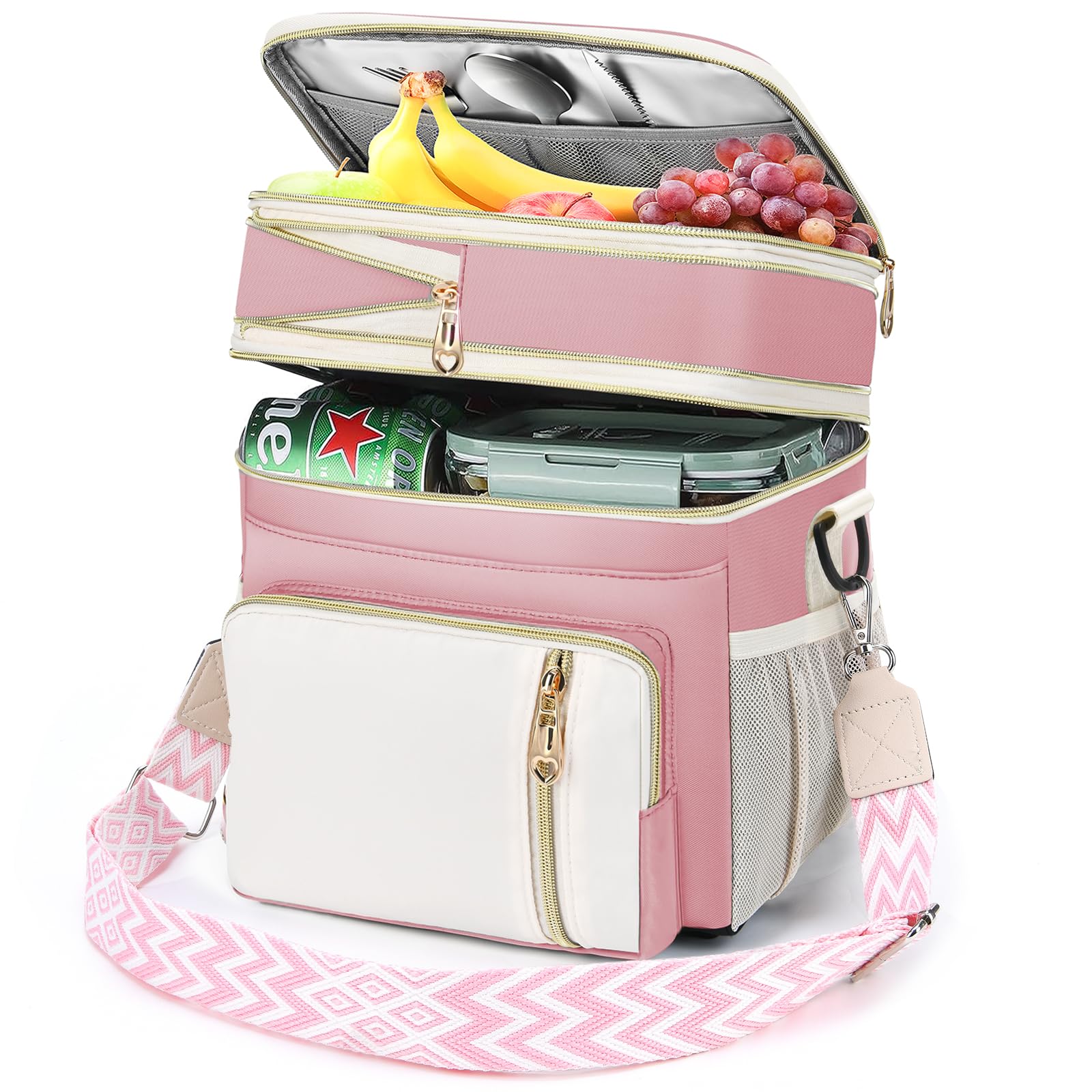 LOKASS Lunch Box & Lunch Bag for Women