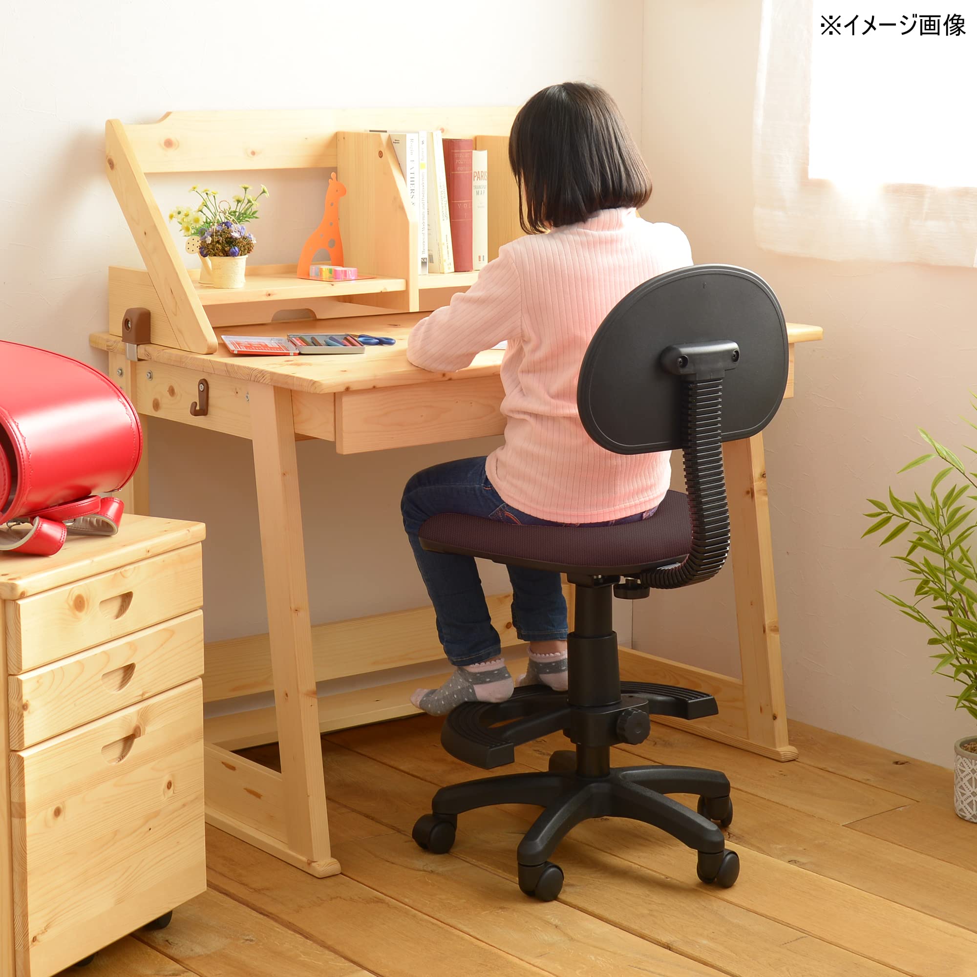 Amazon.co.jp: 【廃盤・後継品あり】デスクチェア 学習チェア ガス圧 