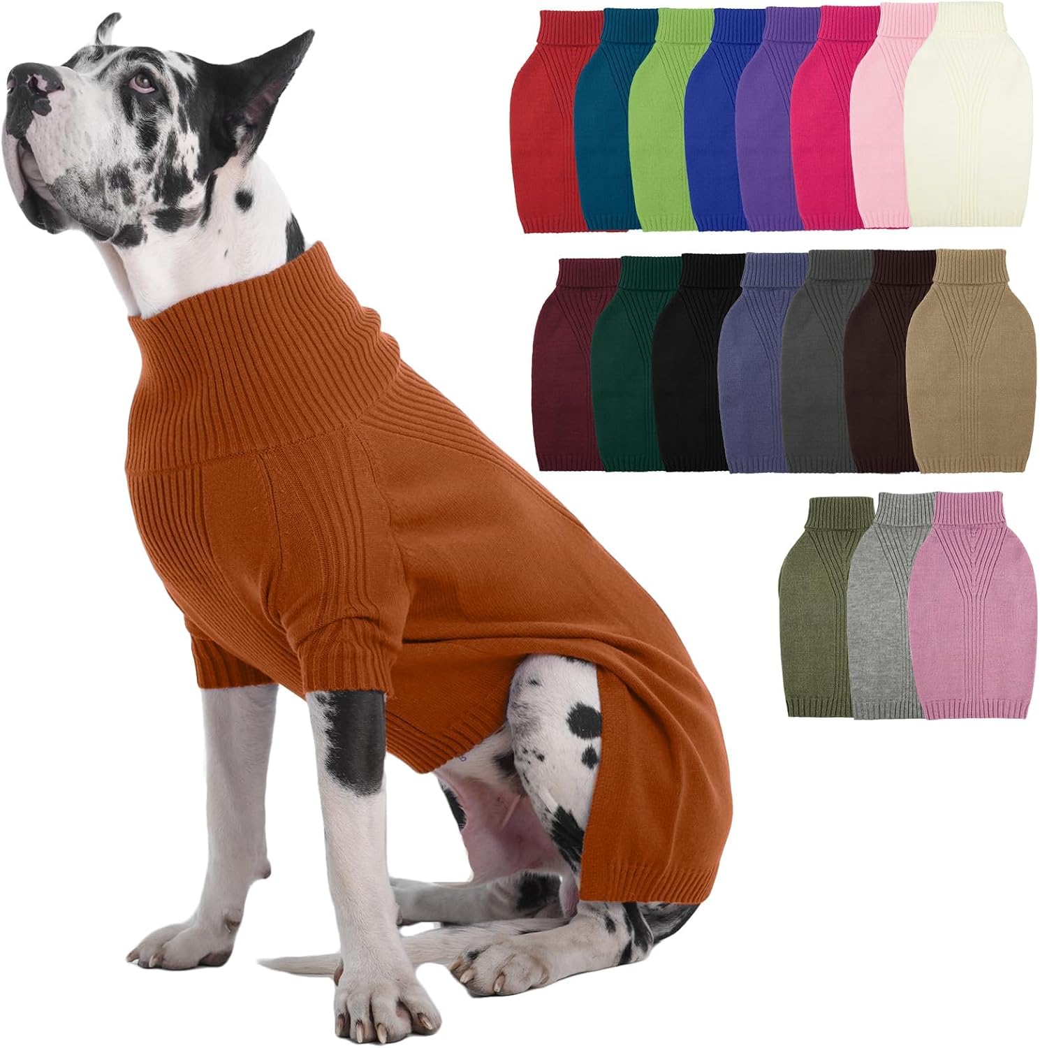 Great Dane Jumper,5XL Extra Large Jumper for Giant Breed Dogs in Winter